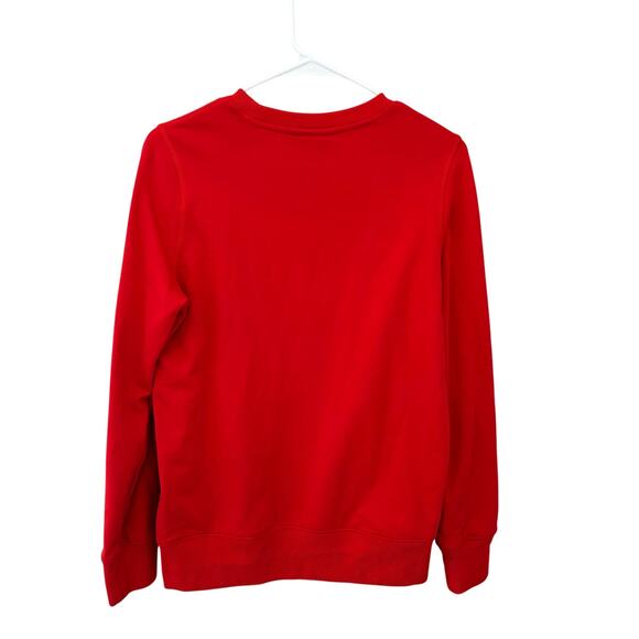Psycho Bunny Red Embroidered Crewneck Sweatshirt Streetwear XXS - Picture 6 of 7